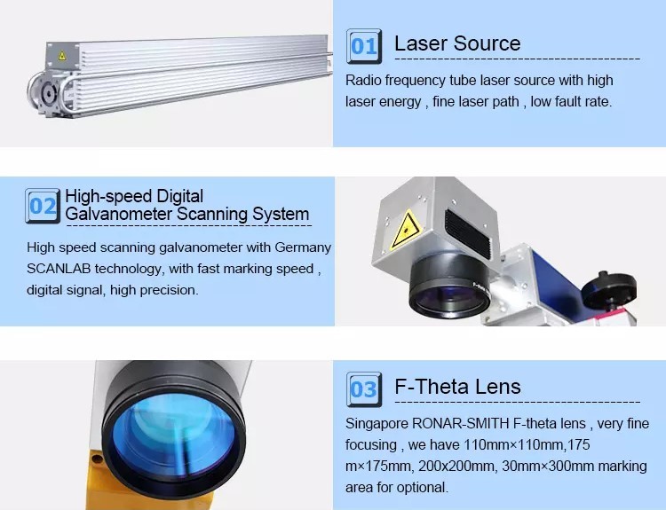 Raycus Source Flying Laser Marking Machine Laser Engraver For Metal Gold Silver