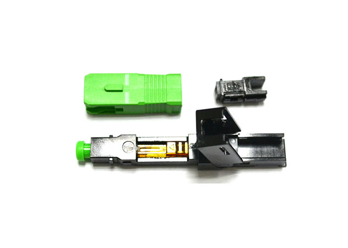 SC Fiber Optic Connector For FTTH Drop Cable 4mm Fiber Optic Cable Connector
