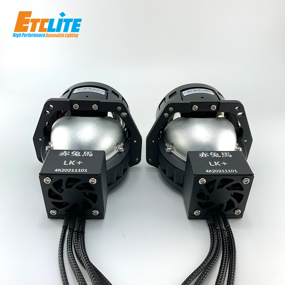 D2 D3 Motorcycle Projector Lens Led , Adjustable Focus Lens Projector Fog Light