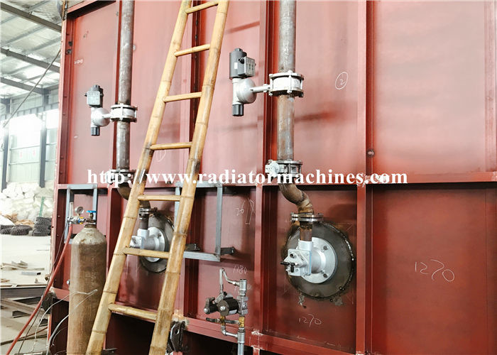 PLC Controlled Bogie Hearth Furnace 6-8 M/Min Door And Bogie Moving Speed