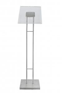 Buy cheap Floor Standing POP Poster Display Stand , 1100 - 1600mm Adjustable Height product