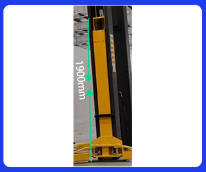 T245MZ High Performance Auto Lift Equipment 9900lbs For Repair & Maintenance Use
