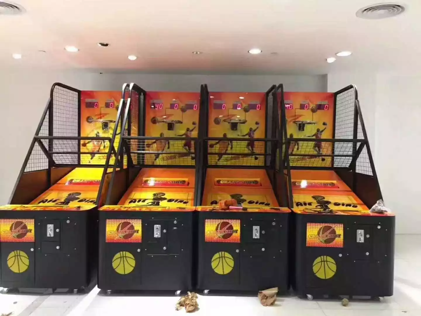 Dreamland Coin Operated Electronic Basketball Game Machine Street Basketball Machine
