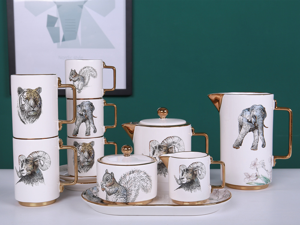OEM ODM Ceramic Tea Cup , Personalised Ceramic Mugs For Home Decor