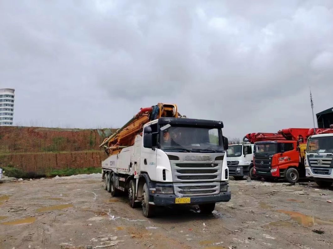 Zoomlion 60m Used Concrete Pump Truck Construction Machine