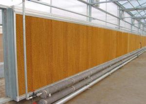 Buy cheap Non Toxic Greenhouse Cooling System , Evaporative Honeycomb Cooling Pad product