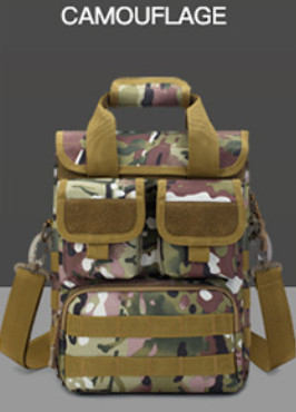 3 Layers Nylon Military Tactical Bags Commuter One Shoulder Messenger Bag