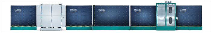 Vertical Insulating Glass Production Line, can produce two IGU at a time, argon filled