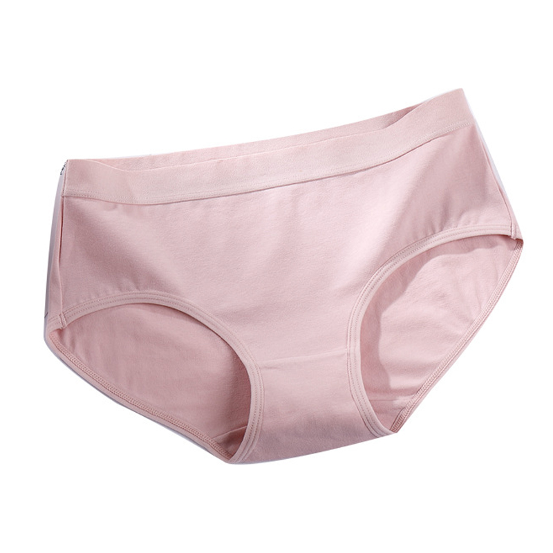 Bacterialproof Women'S Cotton Underwear Panties Mid Rise For Period