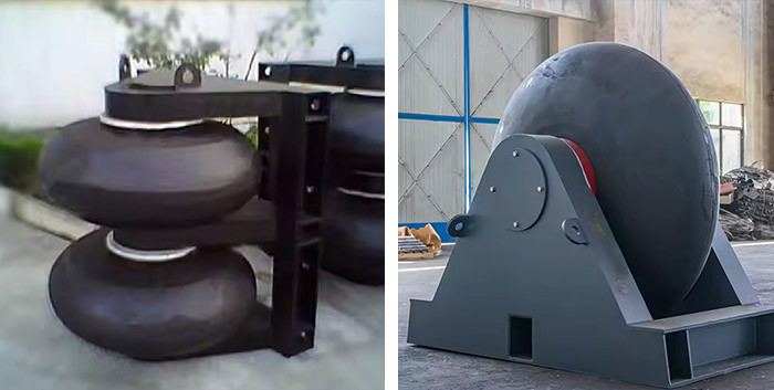 Lightweight Design Roller Fenders With Resistant To Uv Exposure And Reduced Impact Forces
