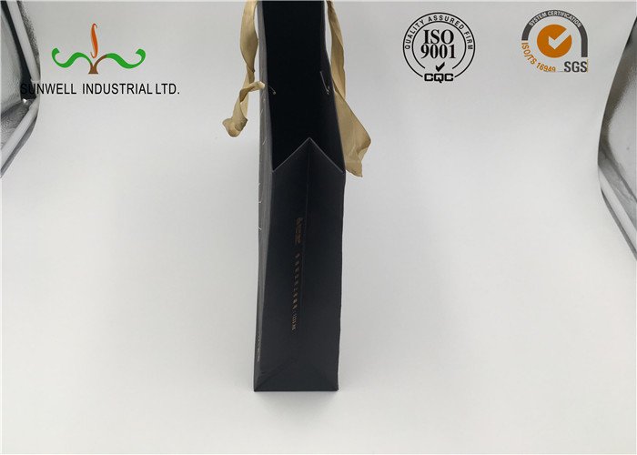 Hand Length Handle Cardboard Shopping Bags Industrial Use FSC Certified