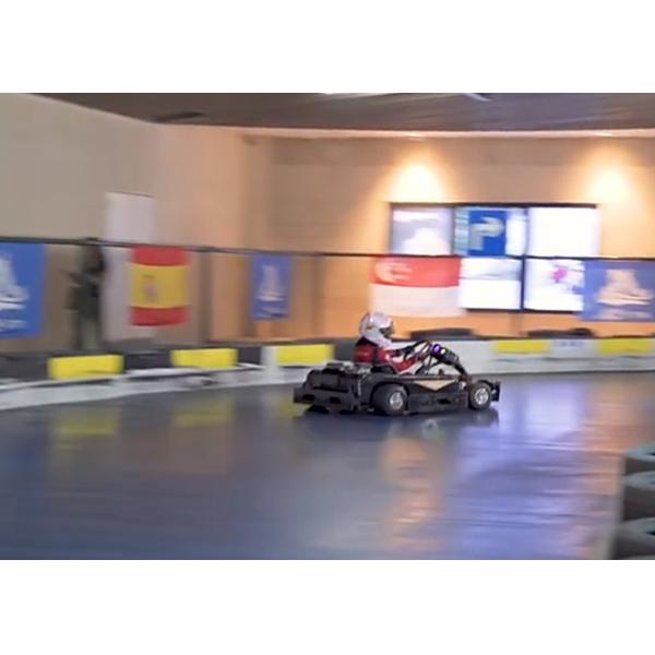 Fast Indoor Childs Electric Go Kart 28Km/H 690mm Wheel Base