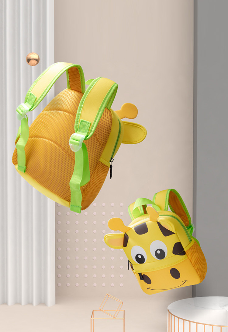 Kindergarten Cartoon 3D Backpack Waterproof Kids School Bag Travel Outdoor