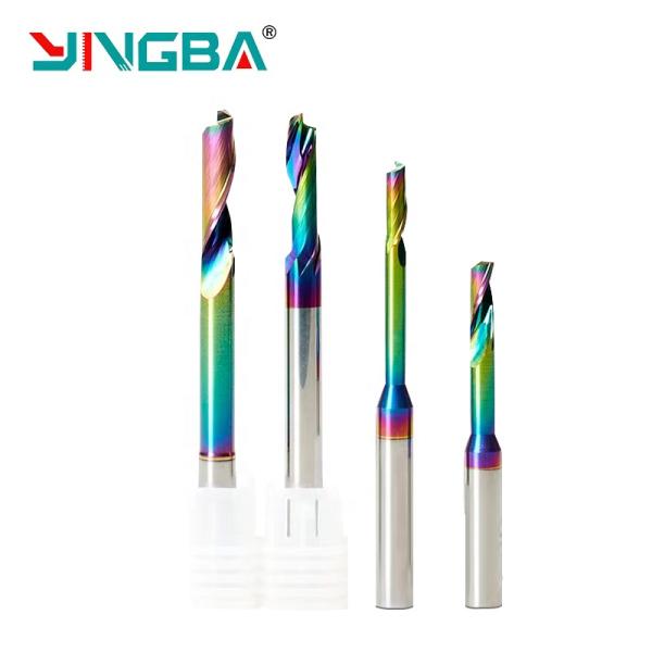 Yingba Manufacturing Production Tungsten Steel Single Blade Router Bit Cnc for Aluminum Alloy Doors and windows Milling Cutter