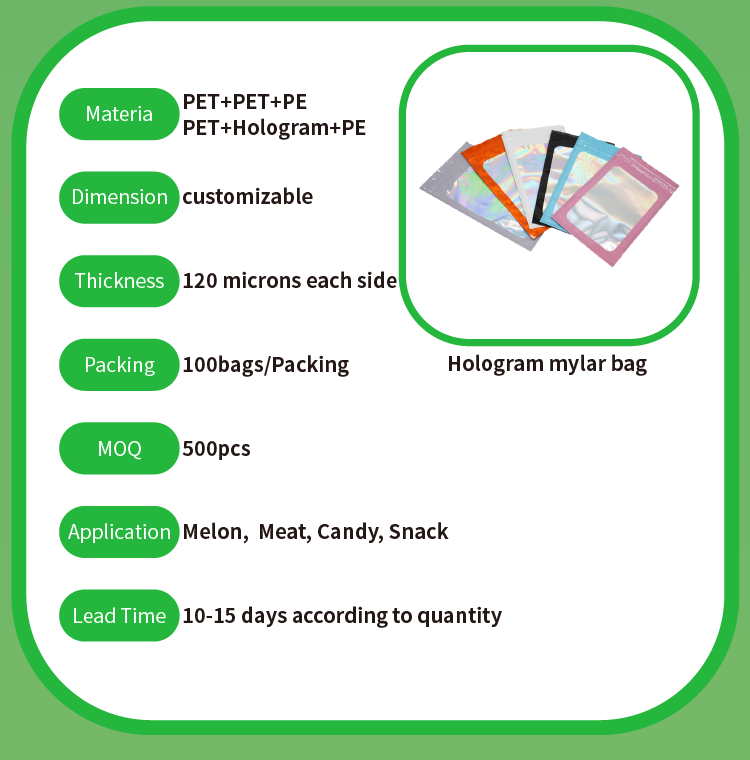 Seasonings and Condiments Stand Up Pouch Custom Printed Biodegradable Mylar Zipper Bags Resealable Plastic Bags with Window