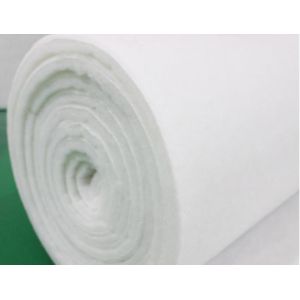 Customized Paiting-Stop Synthetic Filter Media Needled Cotton Filter Media