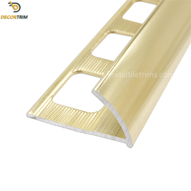 11mm Tile Trim Matte Black Tile Edge Trim Corner Aluminum Metal