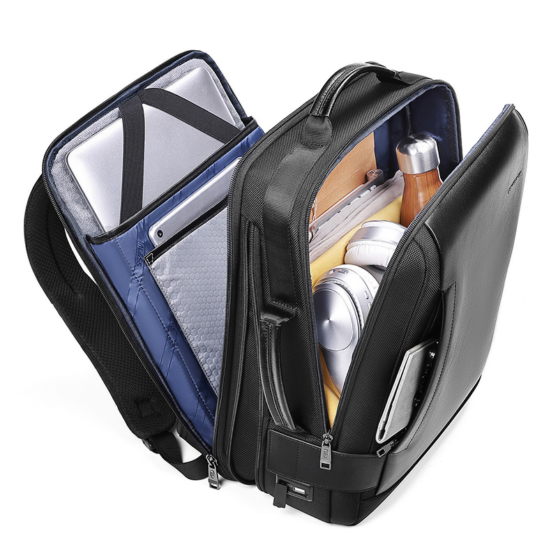 High quality custom logo travel business usb charging laptop bag pack men notebook backpack