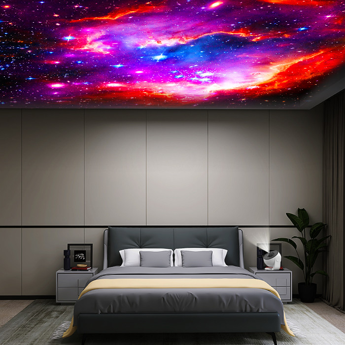 Adjustable Planetarium Projector For Adults , Rotating Nebula Lights Projector
