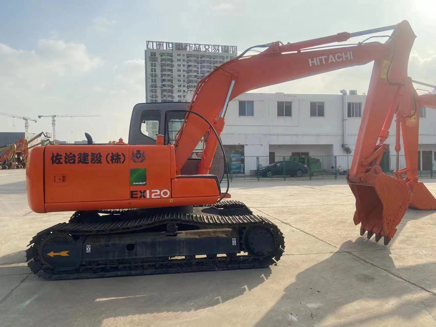 Original ISUZU Engine Used Hitachi EX120 Excavator 12 Ton Crawler Chain in Shanghai