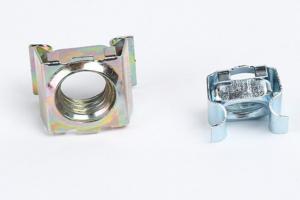 China Zinc Plated Square Cage Nut M5 - M8 Standard For Fans Electronic Equipments on sale