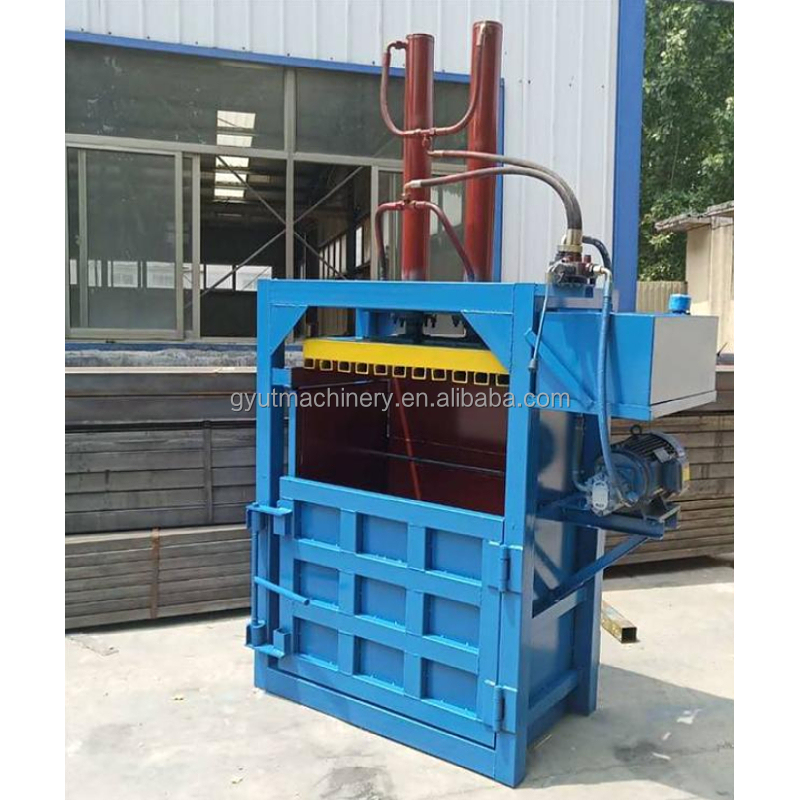 Carton Compress Baler Machine for Recycling Waste Paper Old Clothes
