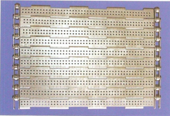 SS wire mesh belts slat band conveyor belts Open top belts Flat top for frozen industry