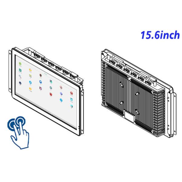 15.6-Inch Android Touch Screen for Retail Kiosks and Payment Terminals