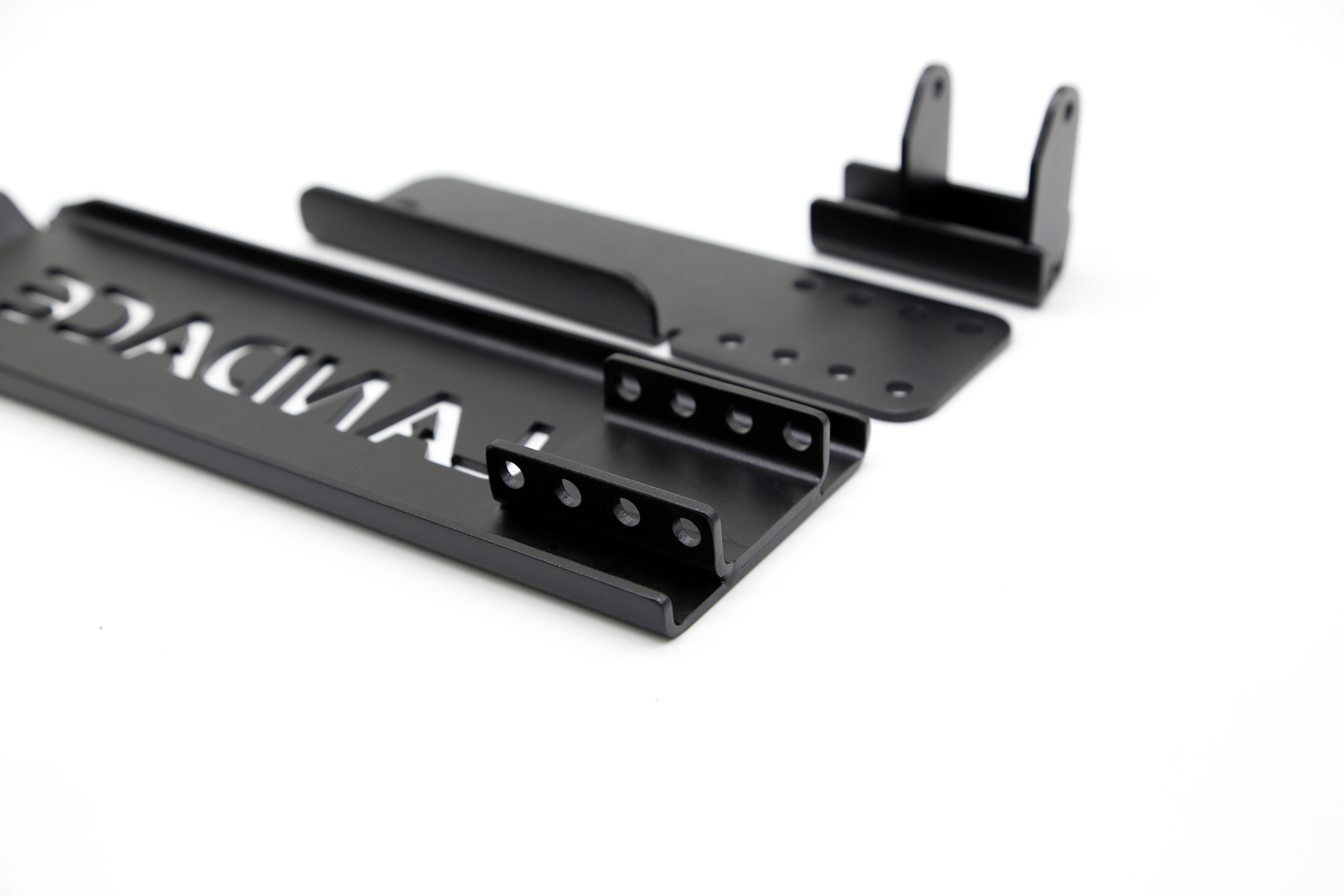SUS304 Jeep Wrangler Left Foot Rest Pedal Powder Coating