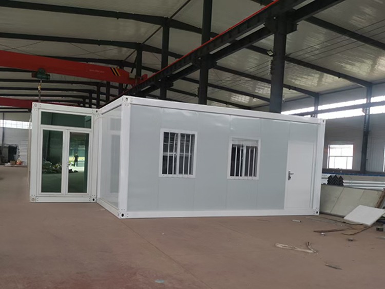 1 Door 3m 6m 7m Length Quick Made Easy Build Assembly 20ft Flat Pack Container House Office with Optional Toilet and Shower