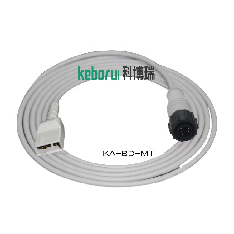 Bard 5 Pin IBP Adapter Cable To Merit Transducer