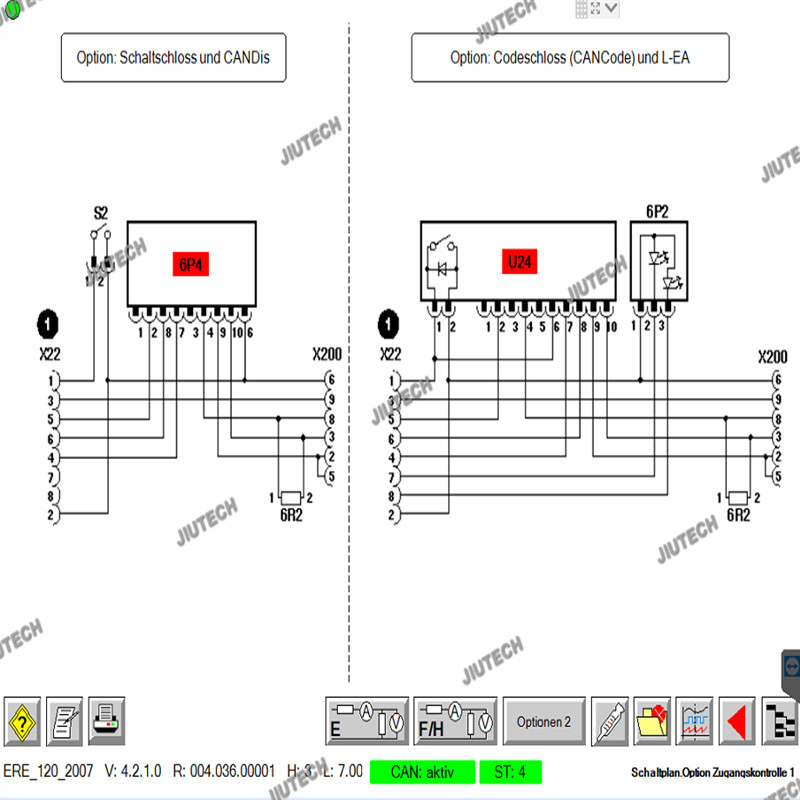 V4.37 software Forklift Diagnostic with for Judit Incado Box Jungheinrich 4 forklift Judit Diagnostic tools