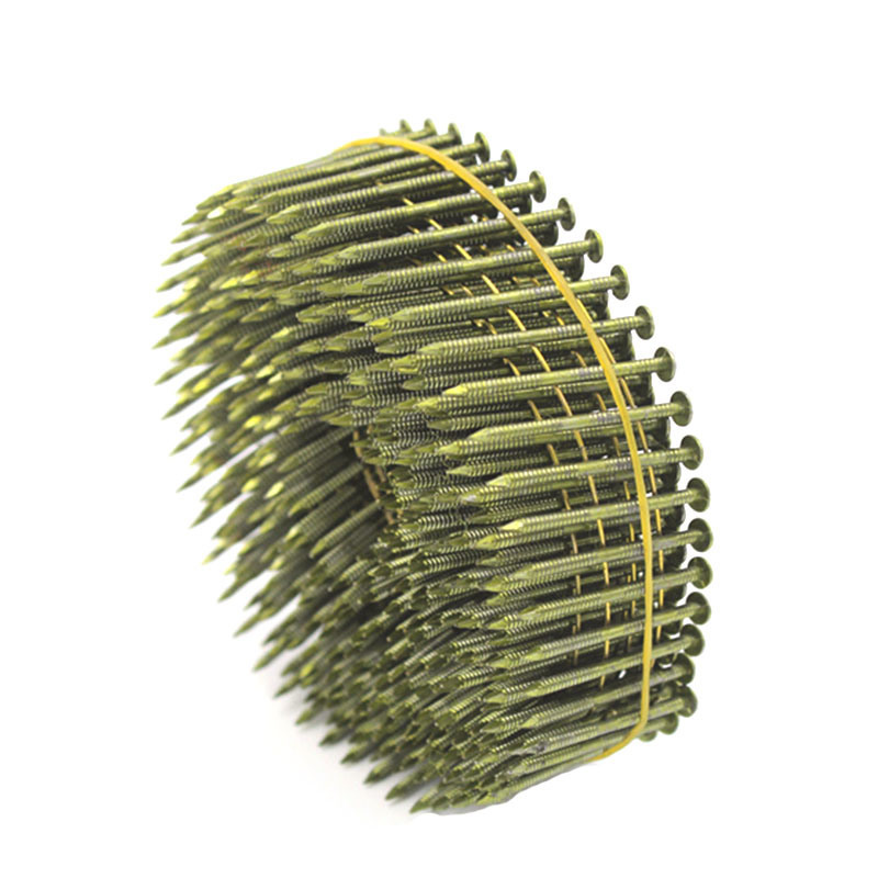2.3*65mm 16 Degree Galvanized Wire Welded Coil Ring Nails