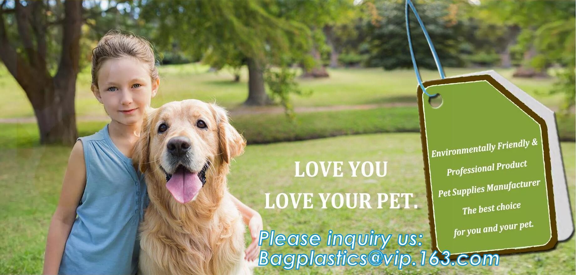 High Quality Eco-friendly Degradable Fashion With Printing Doggy Pet Dog Waste Poop Bags, Eco friendly pet dog waste poo