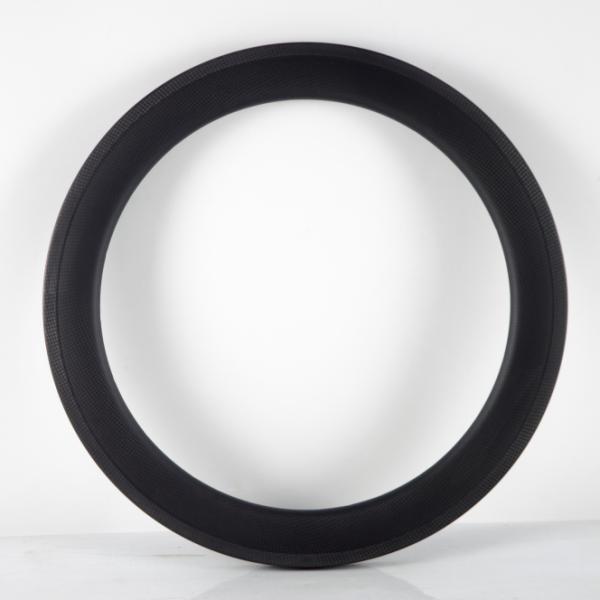 Full Carbon BMX Clincher Rim 520mm 24inch 35mm Depth 23mm Width Small Bike Wheel Basalt Braking Surface Clincher Tires R