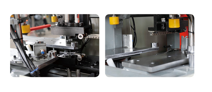 UPVC Window Door Making Corner Cleaning Machine with 3 knife