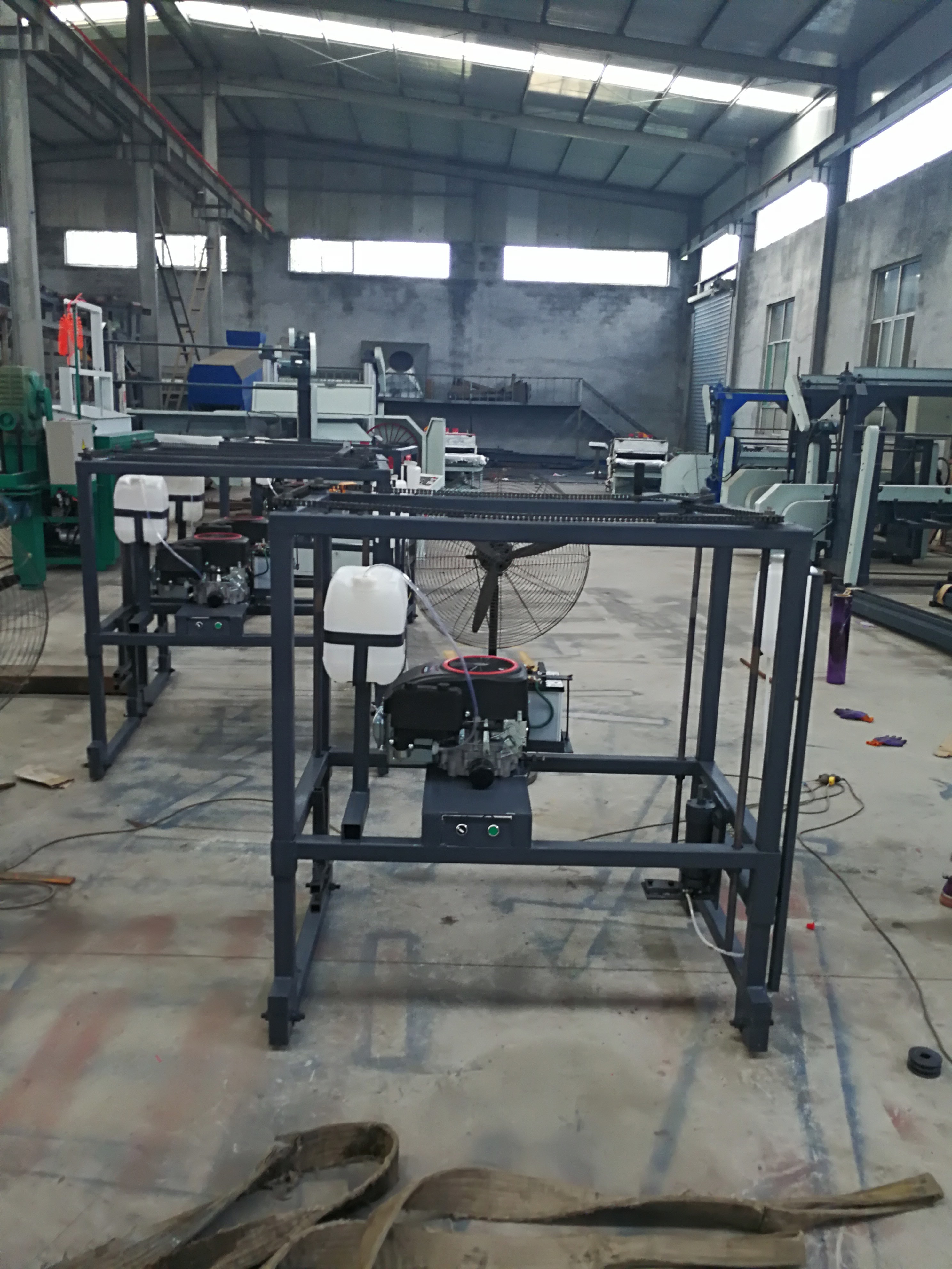 Horizontal cutting electrical chainsaw mill portable /Petrol sawmill chainsaw