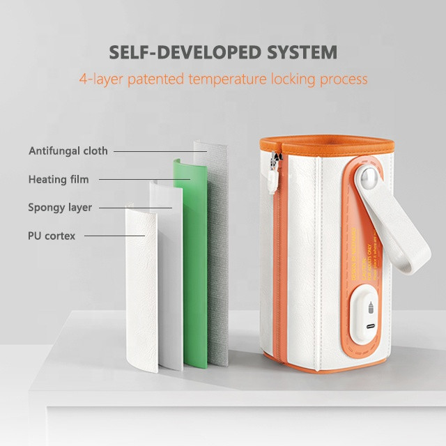 ODM Thermostat Travel Milk Bottle Warmer USB Connect Portable For Car