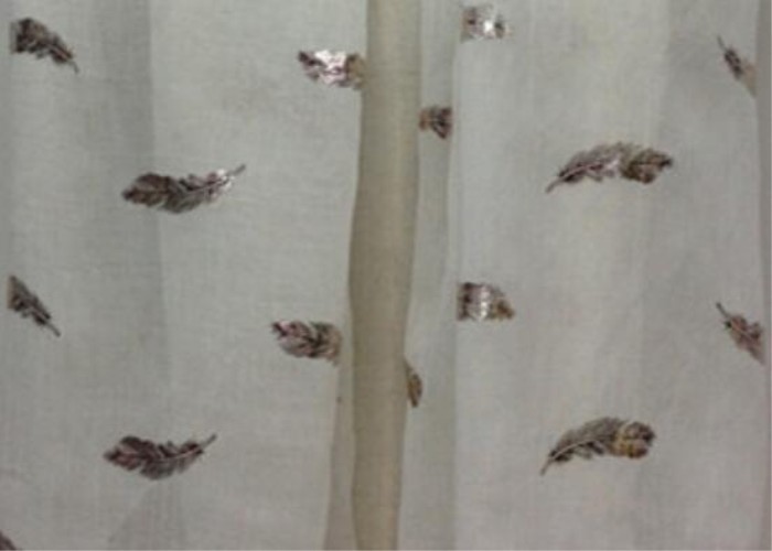 China supplier leaf print scarf 20%Cotton 80%Polyester 70*180cm shawl sun protection factory direct supply