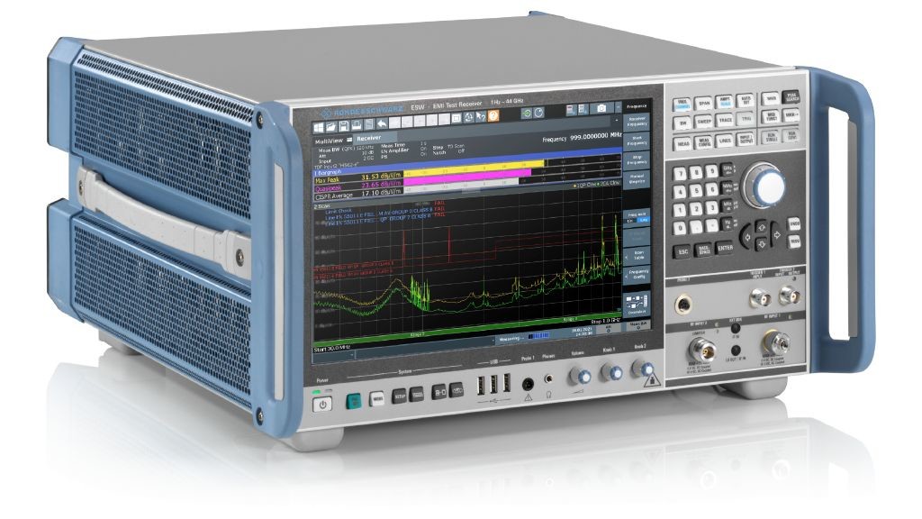 Portable ESW EMI EMC Test Equipment Rohde And Schwarz Practical