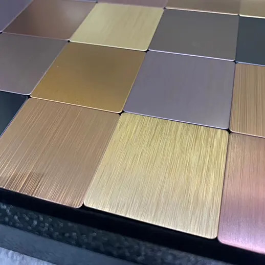 304l 201 304 316 430 316l Color Mirror Stainless Steel Sheet 2B 8K SS Plate