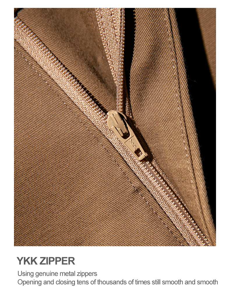 Slim Fit Pure Cotton Trousers with Parisian Button Detail and Zipper Fly Closure