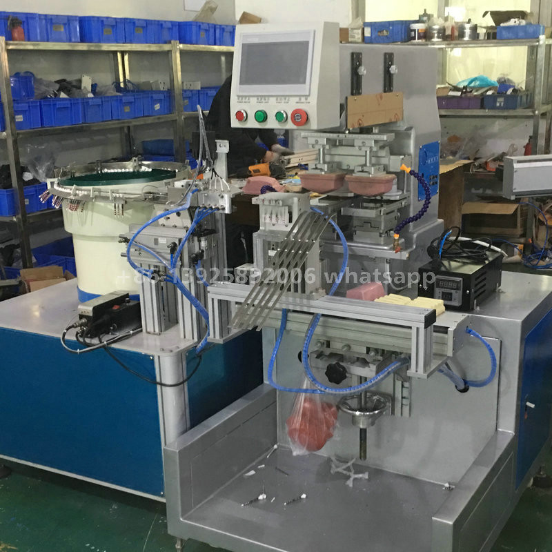 1500W 2 Color Pad Printer Electric Pad Printing Machine Touch Screen Operation