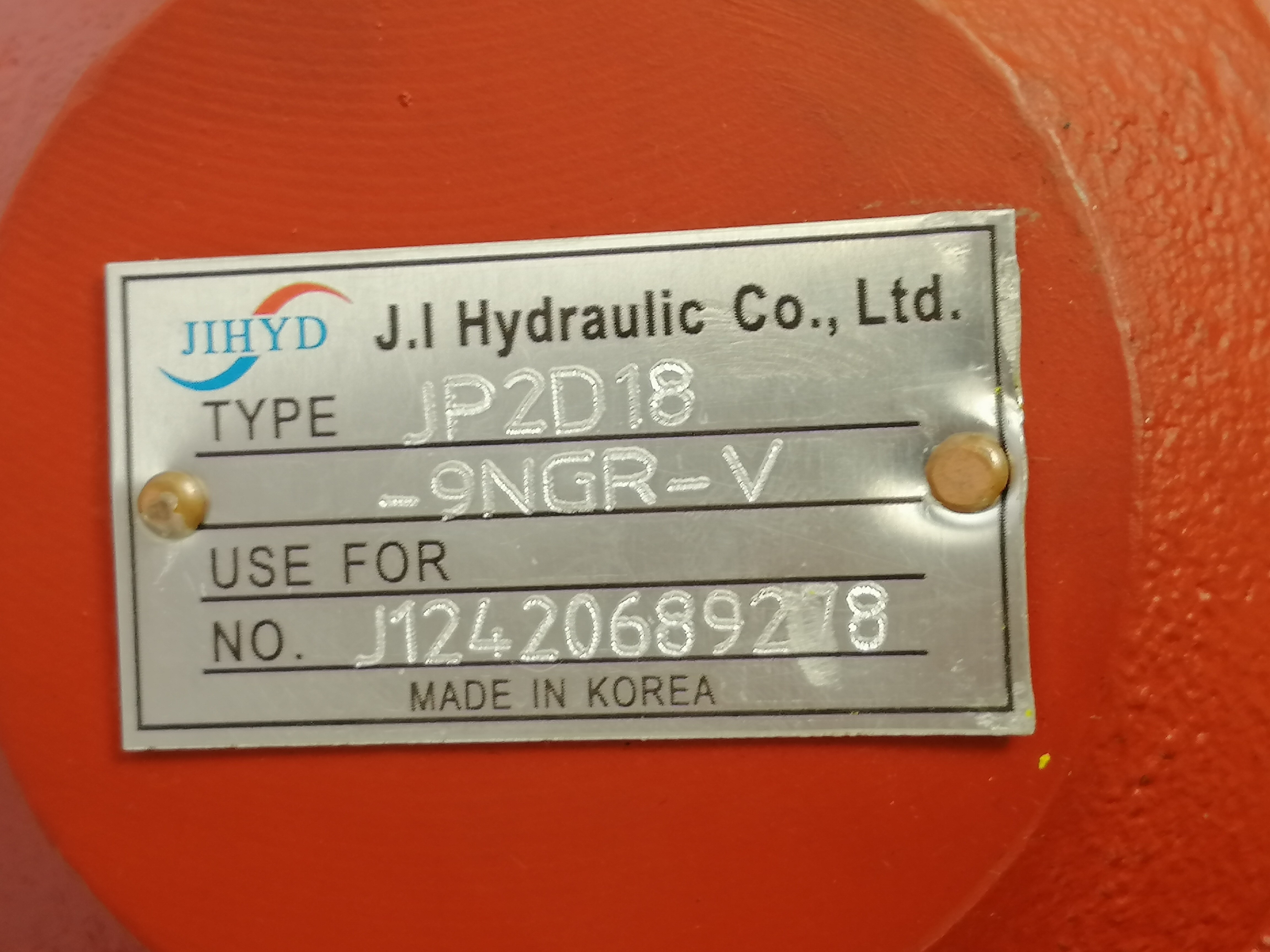 Standard CAT Kawasaki Crawler Excavator Kobelco Hydraulic Pump AP2D18