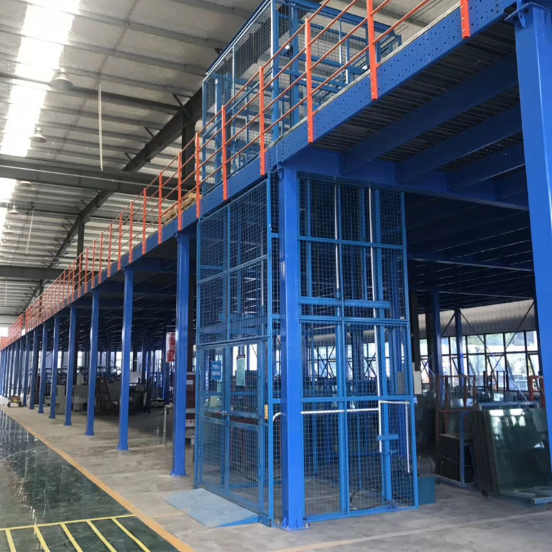 Galvanized Steel Platforms For Warehouse Mezzanine Floor Racking System