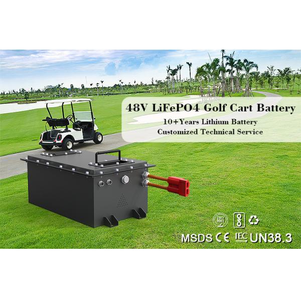 Custom 96V 200Ah 72V 150Ah High Quality LFP Battery for Electric Sightseeing Cart 51.2V 105Ah 150Ah Lithium Battery Pack for Electric Golf Cart