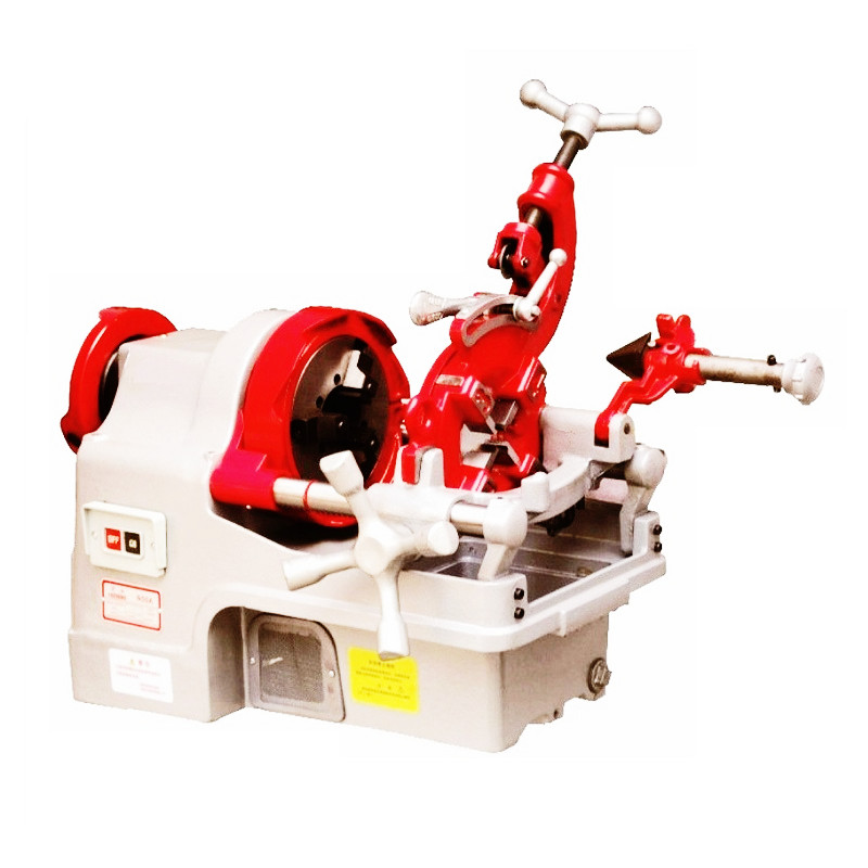 STT25 1/2''-1'' Portable Electric Pipe Threaders with holder and pipe cutter thread rolling machine