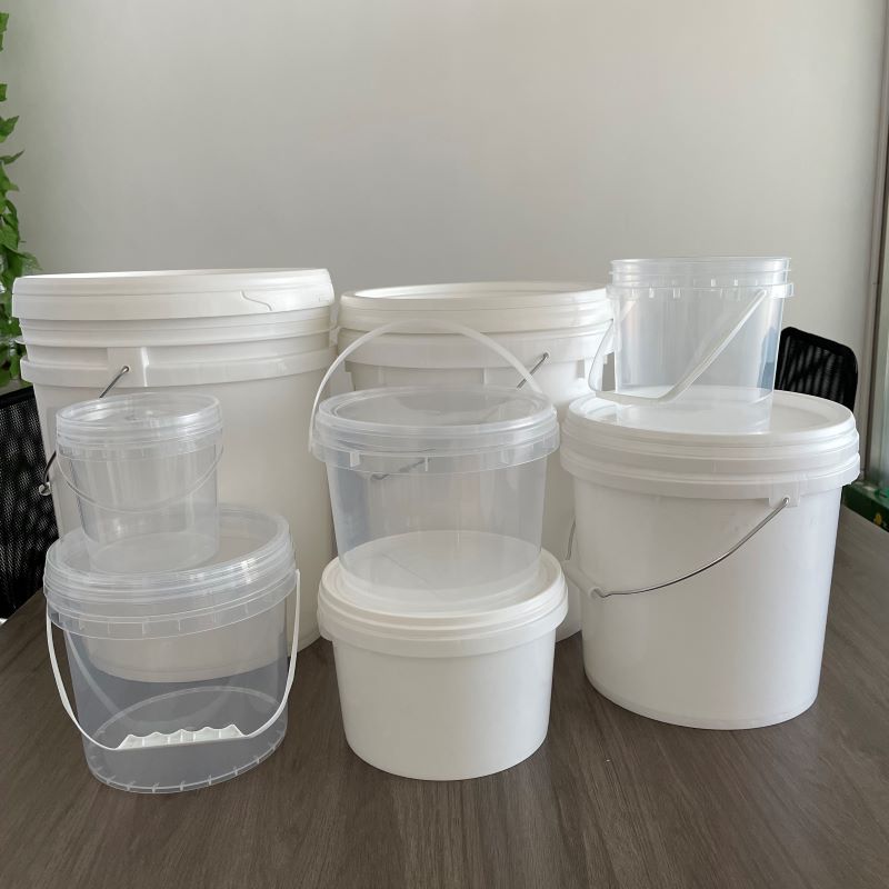 Certificate GAP/ISO/FDA Approved Plastic Pail for and Transparent Food Safe Packaging