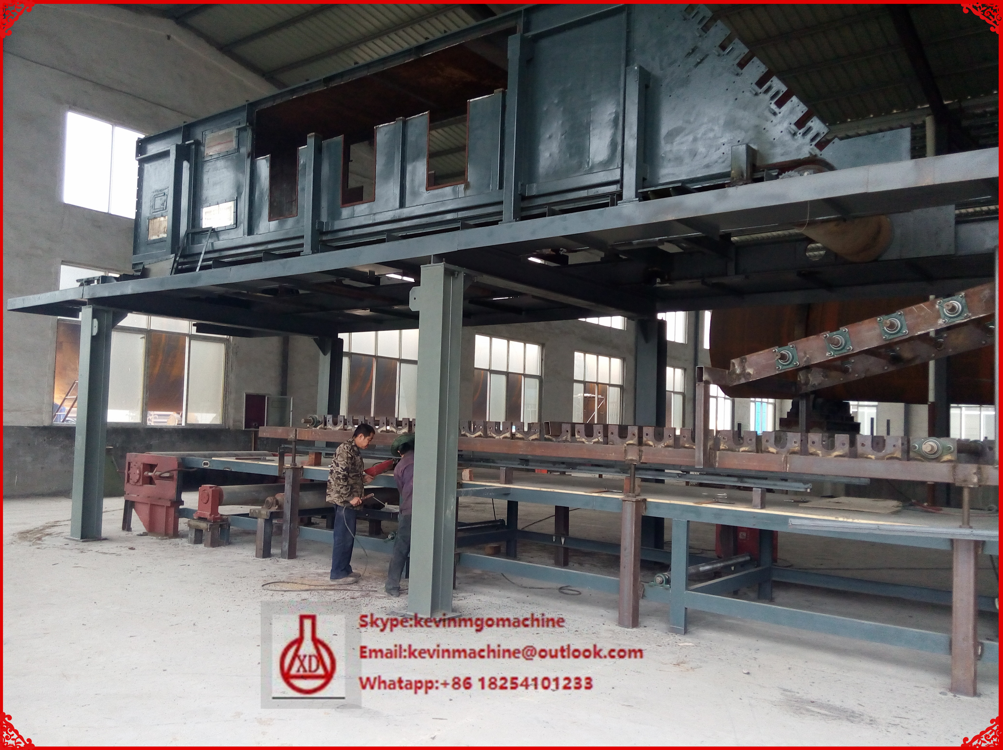 Wall Panel Forming Machine for High Density MGO Board / Fireproof Magnesium Oxide Board