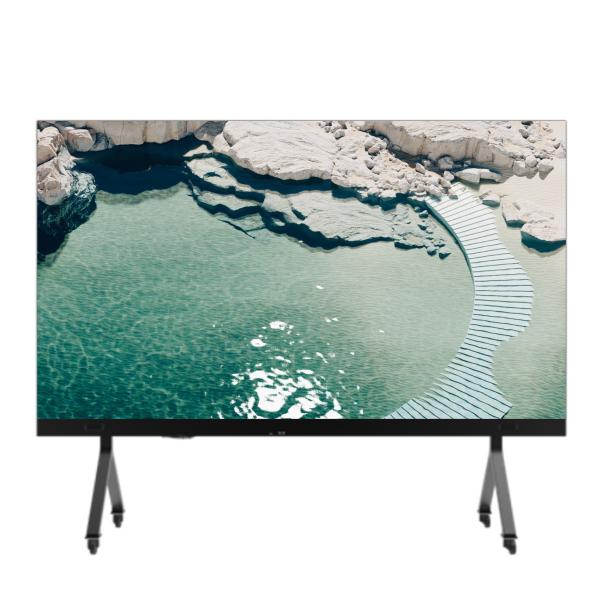 P0.9 Smart Poster Led Screen 16:9 Ratio COB 600/2000nits High Definition For Present